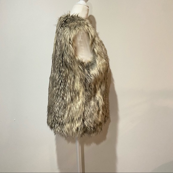 Tinsel Faux Rabbit Fur Vest Size XS - Picture 6 of 14